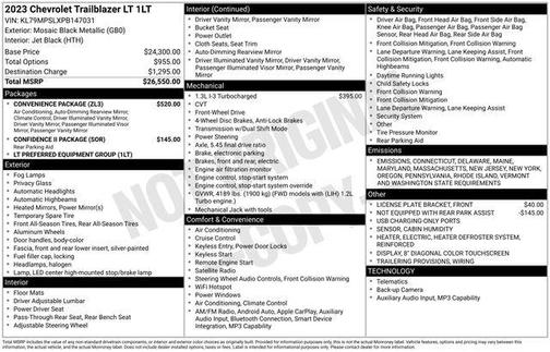 2023 Chevrolet Trailblazer LT