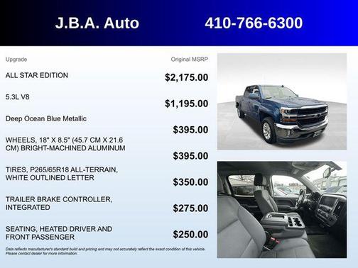 2018 Chevrolet Silverado 1500 1LT