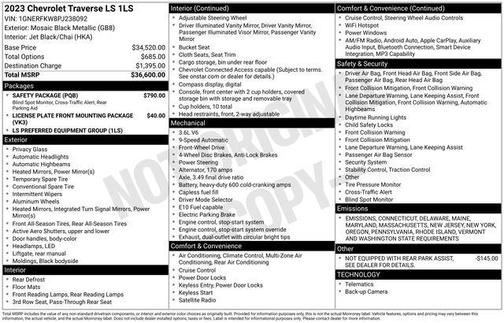 2023 Chevrolet Traverse LS