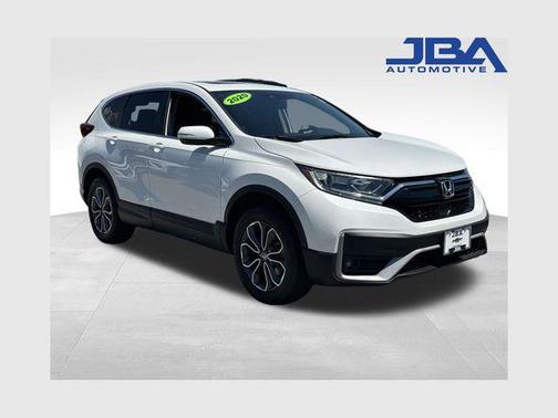 Platinum White Pearl 2020 Honda CR-V AWD EX-L