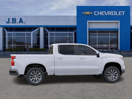 Summit White 2026 Chevrolet Silverado 1500 LT