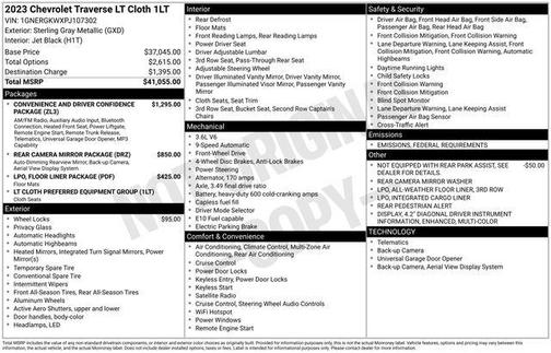2023 Chevrolet Traverse LT Cloth