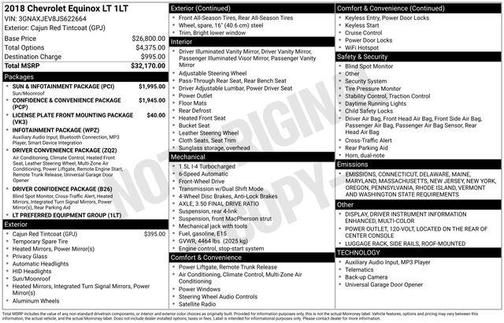 2018 Chevrolet Equinox LT