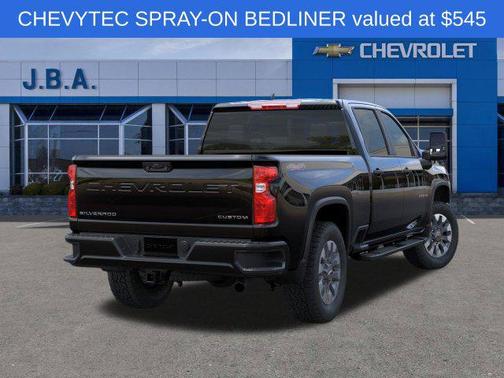 Black 2026 Chevrolet Silverado 2500 Custom