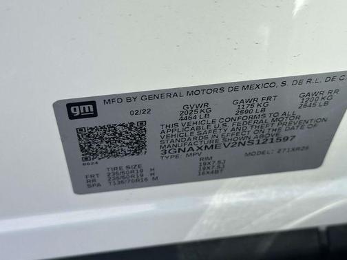 2022 Chevrolet Equinox FWD RS