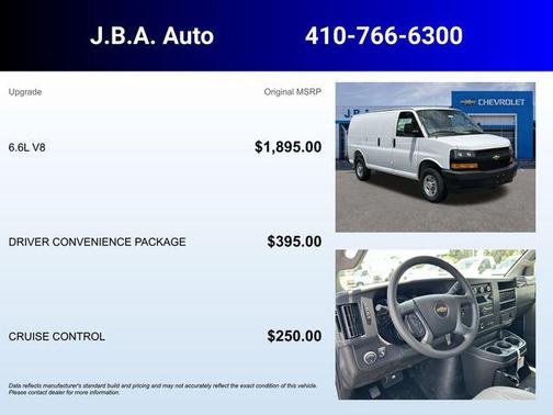 2025 Chevrolet Express 3500 RWD 3500 Regular Wheelbase WT