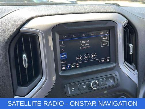 Northsky Blue Metallic 2020 Chevrolet Silverado 1500 Custom
