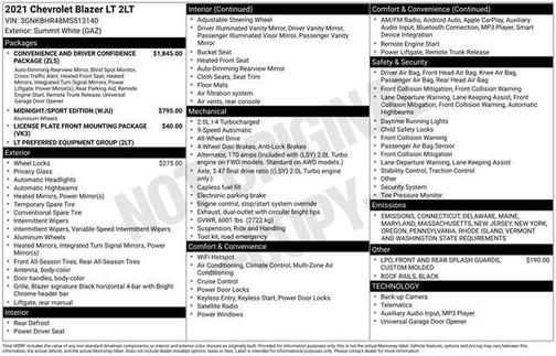 2021 Chevrolet Blazer 2LT