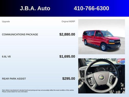 2022 Chevrolet Express 2500 LS