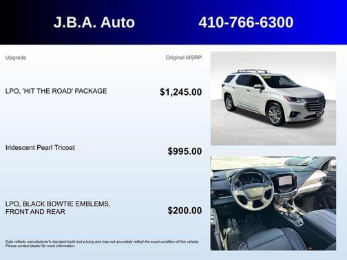 2021 Chevrolet Traverse High Country