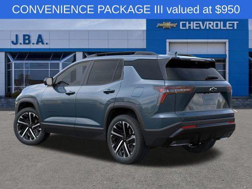 Lakeshore Blue Metallic 2026 Chevrolet Equinox AWD RS