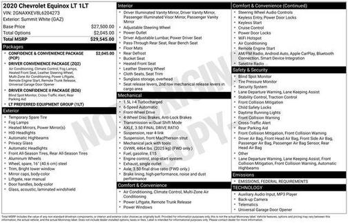 2020 Chevrolet Equinox 1LT
