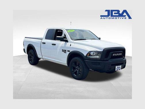 Bright White Clearcoat 2021 RAM 1500 Classic Warlock Quad Cab 4x4 6'4' Box