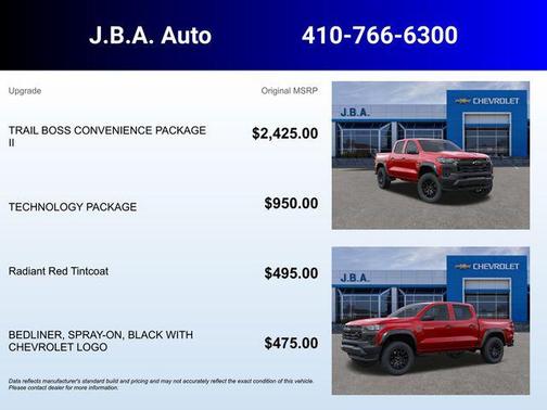 2026 Chevrolet Colorado Trail Boss