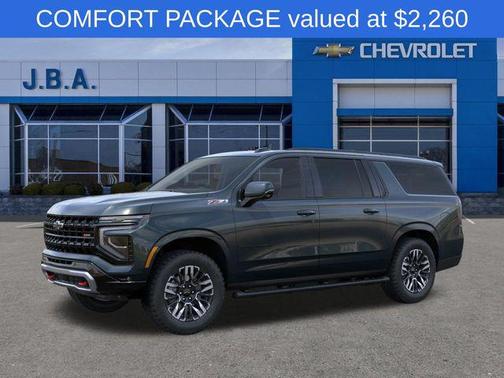 Cypress Gray 2026 Chevrolet Suburban Z71, 4WD