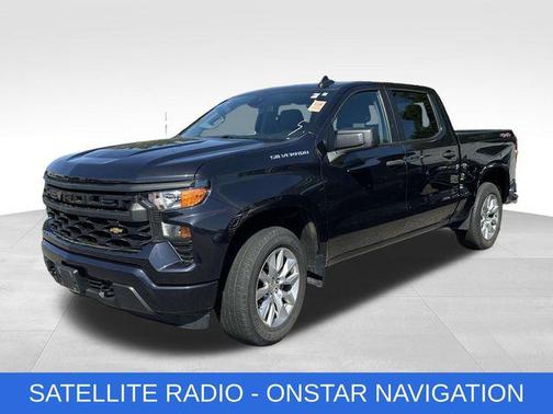 Dark Ash Metallic 2022 Chevrolet Silverado 1500 Custom
