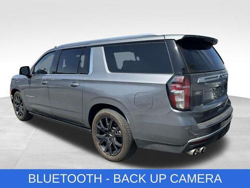 Satin Steel Metallic 2021 Chevrolet Suburban 4WD High Country