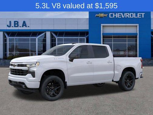 Summit White 2026 Chevrolet Silverado 1500 RST