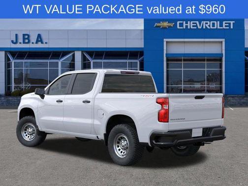 Summit White 2026 Chevrolet Silverado 1500 WT