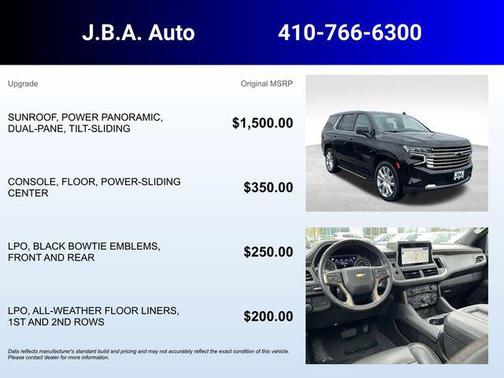 2021 Chevrolet Tahoe 4WD High Country