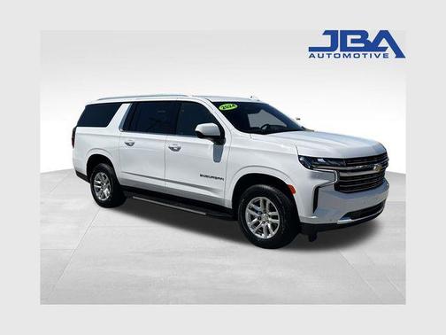 Summit White 2024 Chevrolet Suburban LT