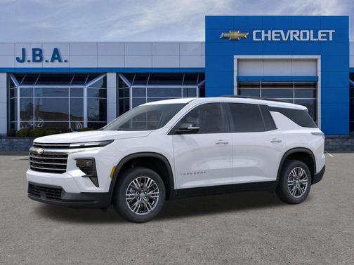 Summit White 2026 Chevrolet Traverse LT