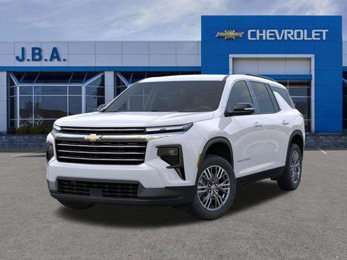 Summit White 2026 Chevrolet Traverse LT
