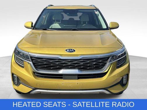 Starbright Yellow 2021 Kia Seltos SX Turbo