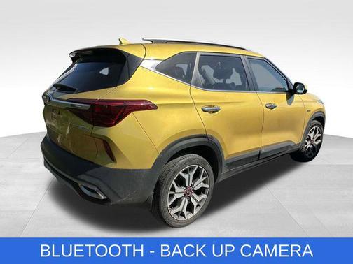 Starbright Yellow 2021 Kia Seltos SX Turbo