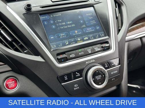 Crystal Black Pearl 2018 Acura MDX 3.5L w/Technology Package