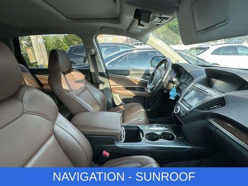 Crystal Black Pearl 2018 Acura MDX 3.5L w/Technology Package