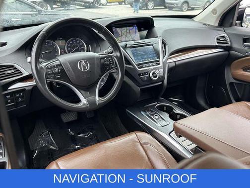 Crystal Black Pearl 2018 Acura MDX 3.5L w/Technology Package