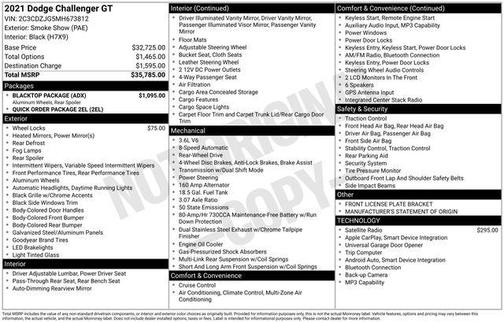 2021 Dodge Challenger GT