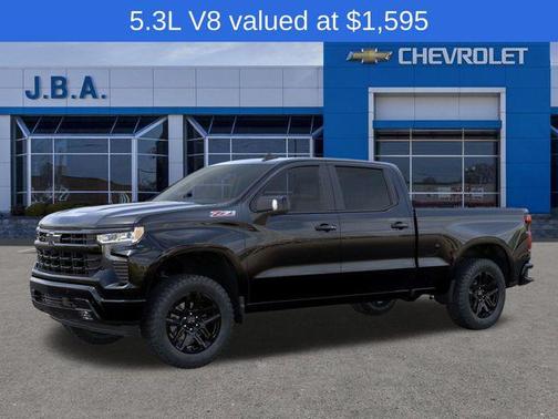 Black 2026 Chevrolet Silverado 1500 RST