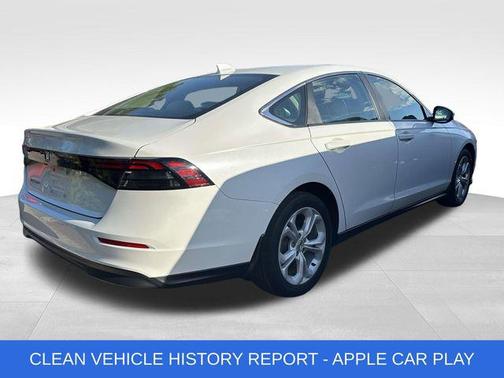 Platinum White Pearl 2024 Honda Accord LX 1.5T