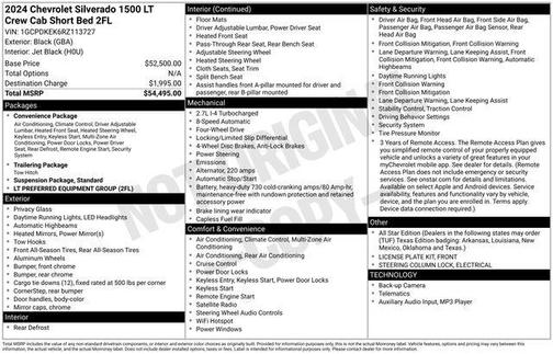 2024 Chevrolet Silverado 1500 LT