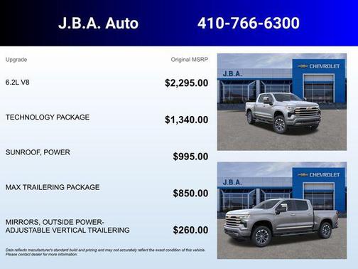 Sterling Gray Metallic 2026 Chevrolet Silverado 1500 High Country