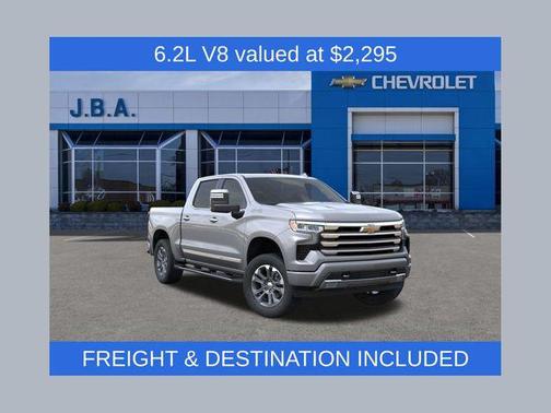 Sterling Gray Metallic 2026 Chevrolet Silverado 1500 High Country