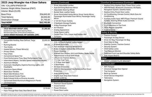 Bright White Clearcoat 2023 Jeep Wrangler 4xe Sahara