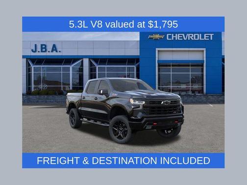 Black 2026 Chevrolet Silverado 1500 LT Trail Boss