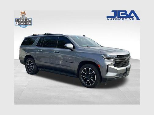 Satin Steel Metallic 2021 Chevrolet Suburban RST
