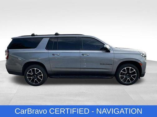 Satin Steel Metallic 2021 Chevrolet Suburban RST