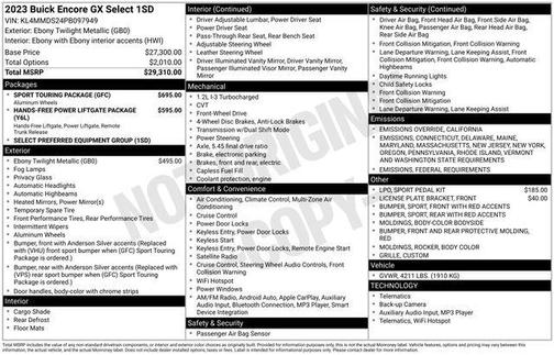 2023 Buick Encore GX Select