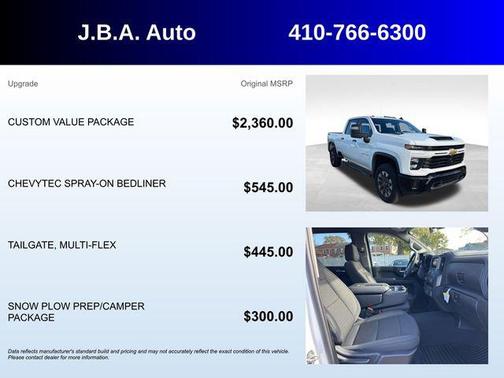 2025 Chevrolet Silverado 2500 Custom