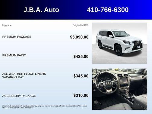 Starfire Pearl 2021 Lexus GX 460 Premium