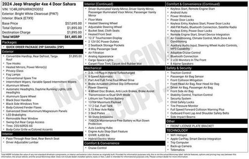 2024 Jeep Wrangler 4xe Sahara