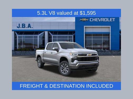 Sterling Gray Metallic 2026 Chevrolet Silverado 1500 LT