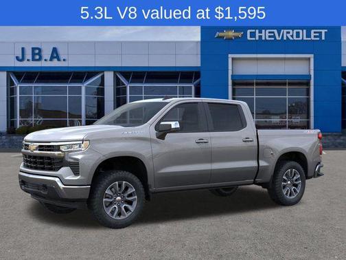 Sterling Gray Metallic 2026 Chevrolet Silverado 1500 LT