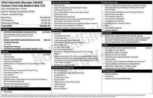 2024 Chevrolet Silverado 2500 Custom