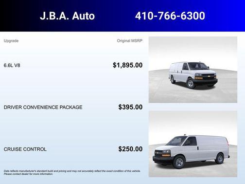 2025 Chevrolet Express 3500 RWD 3500 Regular Wheelbase WT